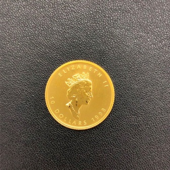メイプルリーフ金貨1/4oz