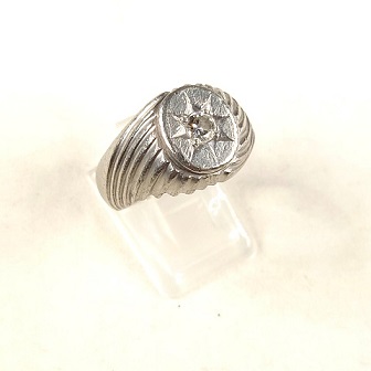 Pt900 ダイヤモンド(0.23ct)付リング