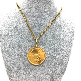 クルーガーランド金貨ネックレス