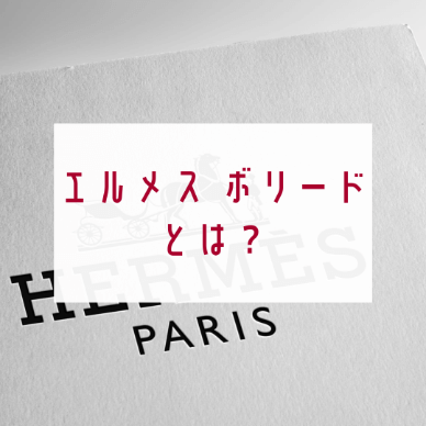 エルメス ボリードとは?特徴や魅力と歴史を徹底解説