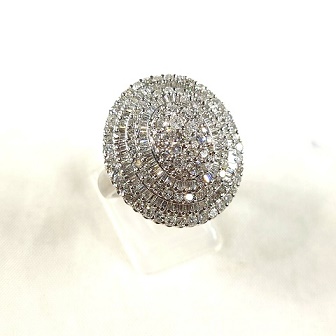 Pt900 ダイヤモンド(3.0ct)リング