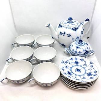 ROYAL COPENHAGEN ロイヤル コペンハーゲン ティーセット 計14点 買取 