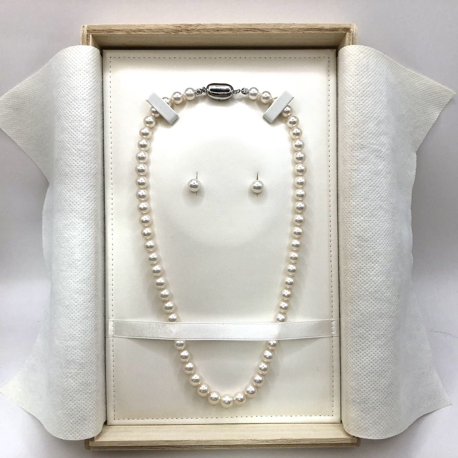 パールネックレス＆ピアス