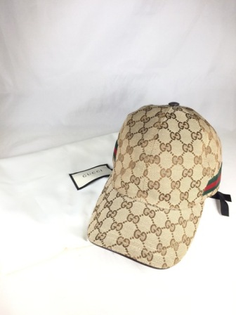 GUCCI シェリーライン ベースボールキャップ