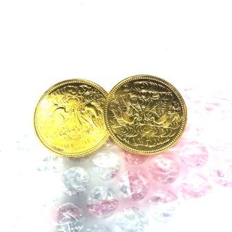 天皇陛下御在位60年記念10万円金貨 2枚