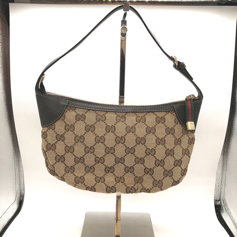 GUCCI GGキャンバス ハンドバッグ