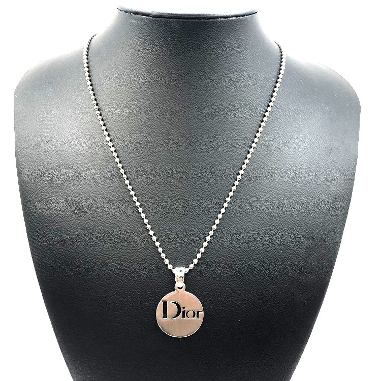 ChristianDior シルバーネックレス