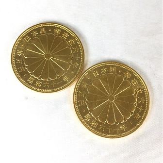 K24 天皇陛下御在位60年記念 10万円金貨