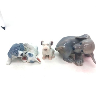 ROYAL COPENHAGEN フィギュリン 3点セット