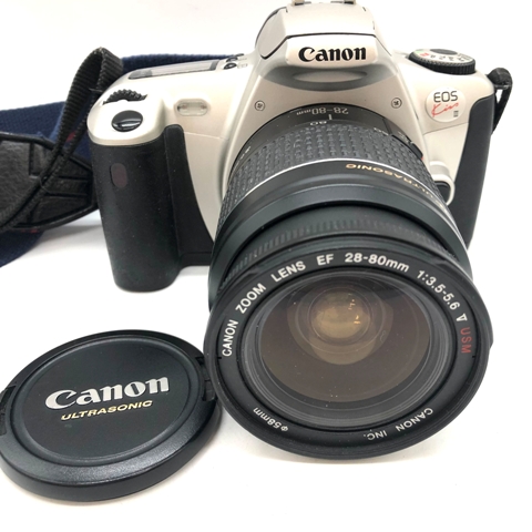 Canon EOS Kiss Ⅲ 望遠レンズ ストロボ 3点セット 買取実績 | 玉光堂