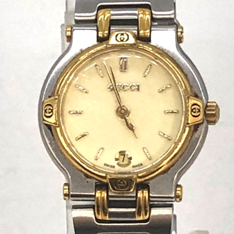 GUCCI 9000L クオーツ レディース腕時計