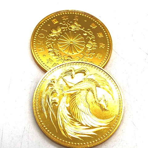 美品 御即位記念 平成2年 C017384 10万円 金貨 30g A1823 Yahoo!オークション -「10万円金貨 平成2年」の落札相場・落札価格