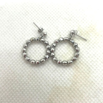K14WG ピアス