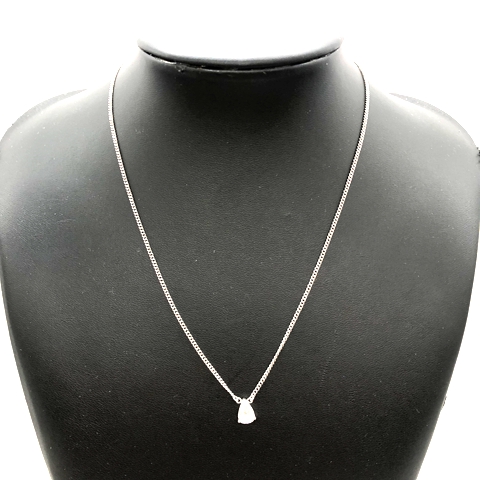 Pt850 ダイヤモンド0.8Ct ネックレス