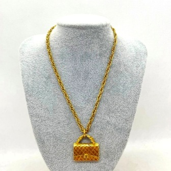 CHANEL マトラッセ バッグモチーフ ネックレス
