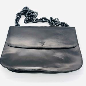 PRADA MADRAS SWING ショルダーバック