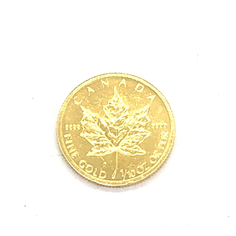 メイプルリーフ金貨 1/10oz 他貴金属製品