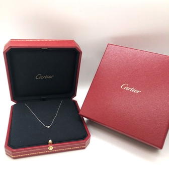 Cartier ダム―ル ダイヤネックレス