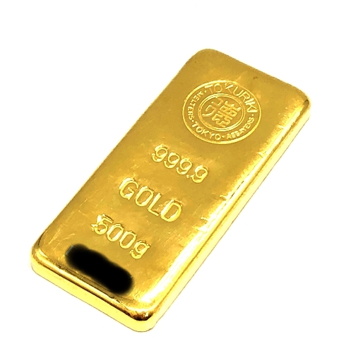 徳力 インゴッド500g他金製品多数
