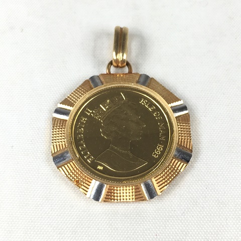 K24/K18/Pt900 ネックレストップ