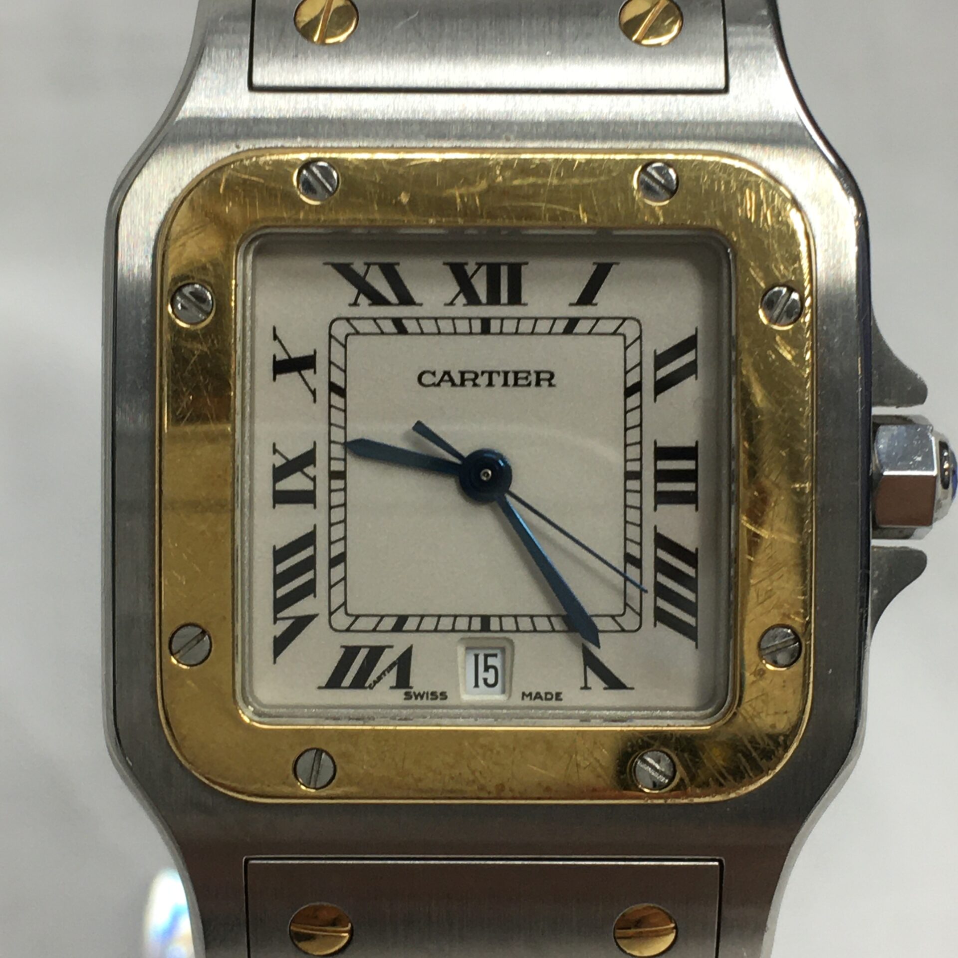 Cartier サントス ガルベ LM 1566