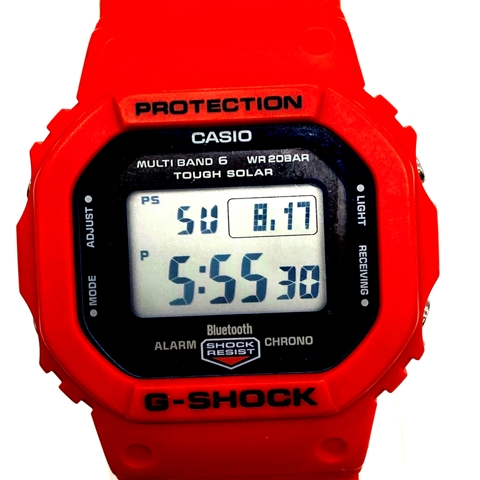 CASIO G-SHOCK 神戸市消防局 救助隊50周年コラボモデル（GW-B5600FB-4JR）