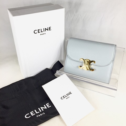 CELINE トリオンフ スモールウォレット