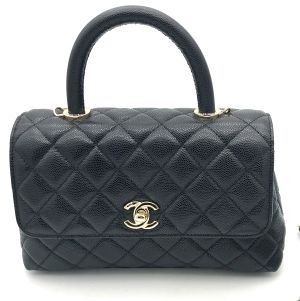 CHANEL キャビアスキン ハンドバック